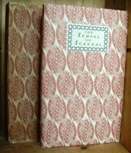 Image for The School for Scandal: A Comedy