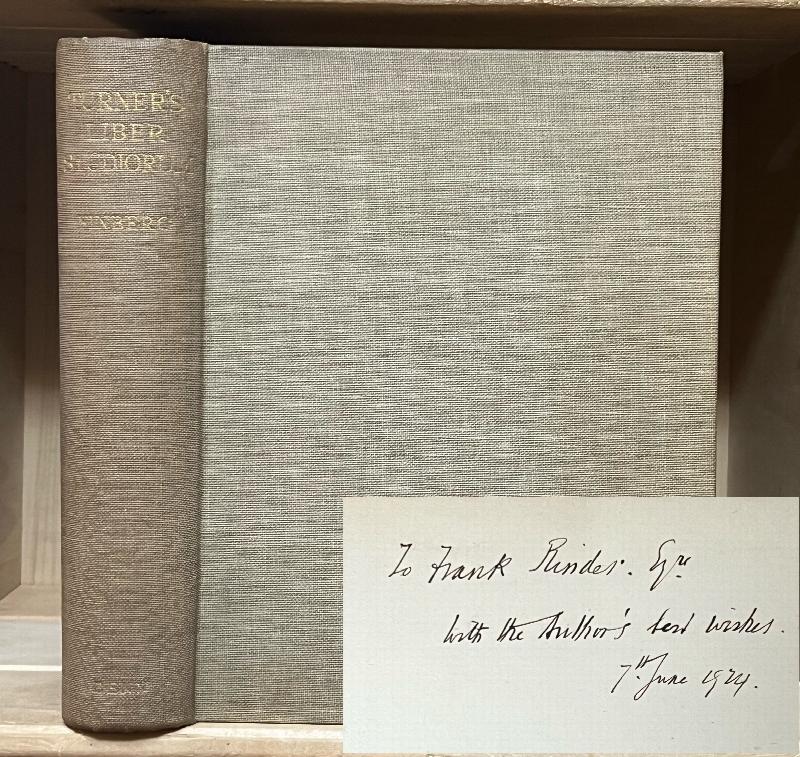 Image for The History of Turner's Liber Studiorum with a New Catalogue Raisonne