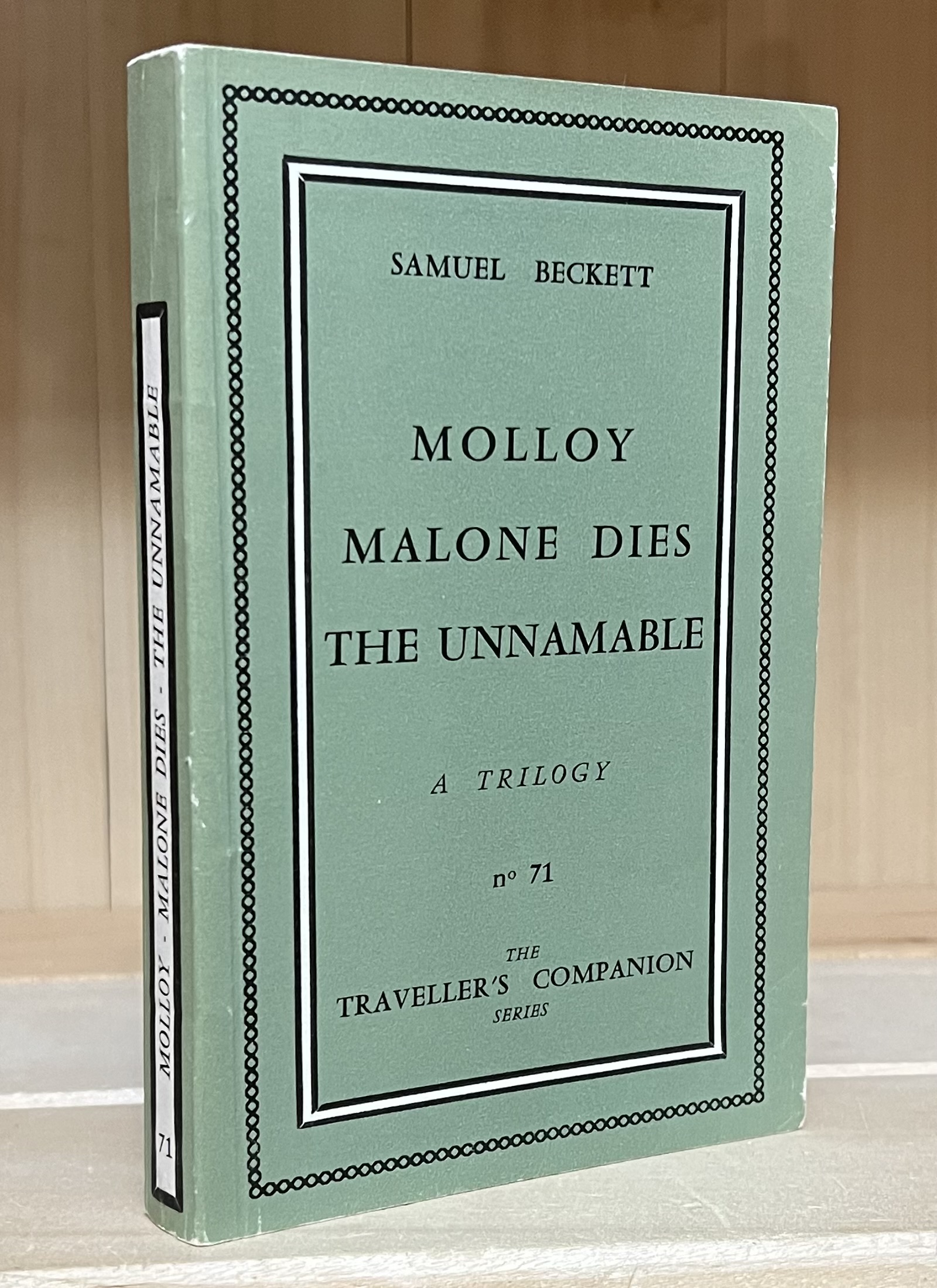 Image for Molloy / Malone Dies / The Unnamable : A Trilogy (The Traveller's Companion Series, No. 71)