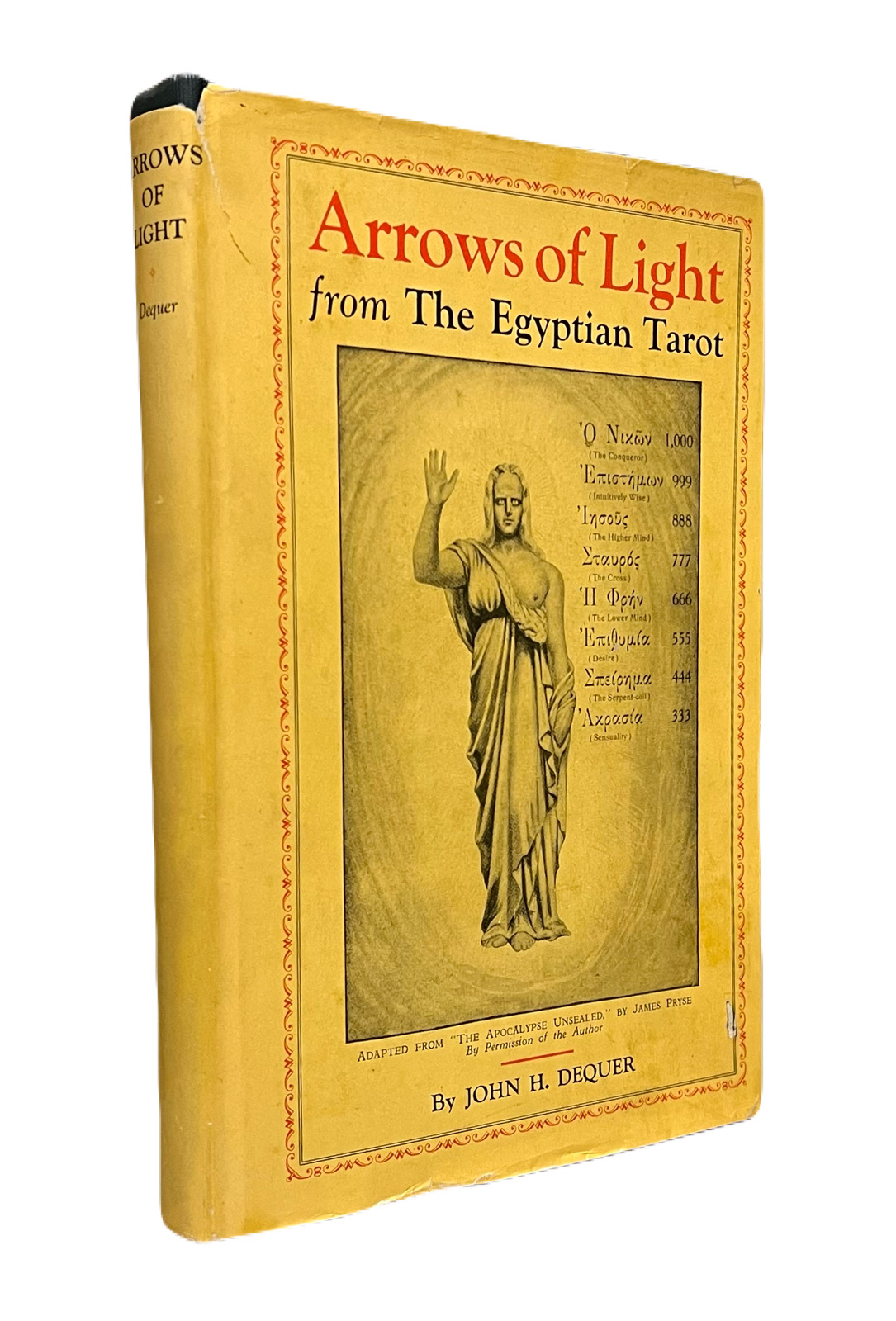 Arrows of Light from The Egyptian Tarot. A practical application of the Hermetic System of Names and Numbers, based upon the teaching of the Brotherhood of Light