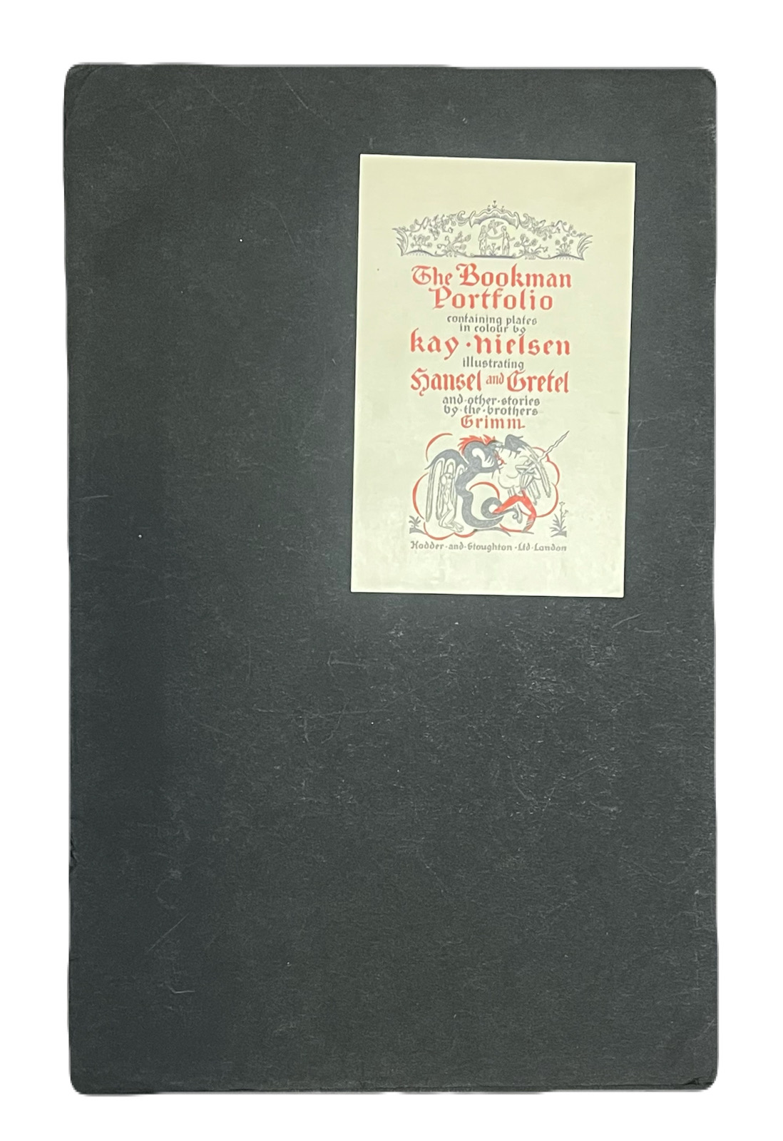 The Bookman Portfolio containing plates in colour by Kay Nielsen illustrating Hansel and Gretel and Other Stories by the Brothers Grimm