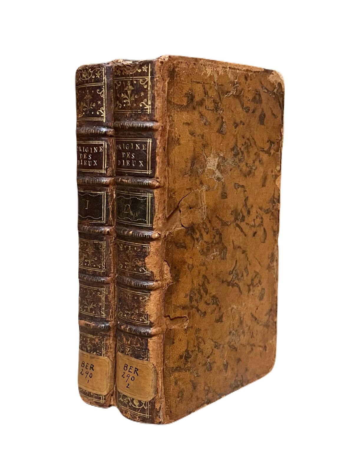 L'Origine des Dieux du Paganisme; et, Le Sense des Fables Decouvert par une Explication Suivie des Poesies d'Hesiode. [Two volumes.]