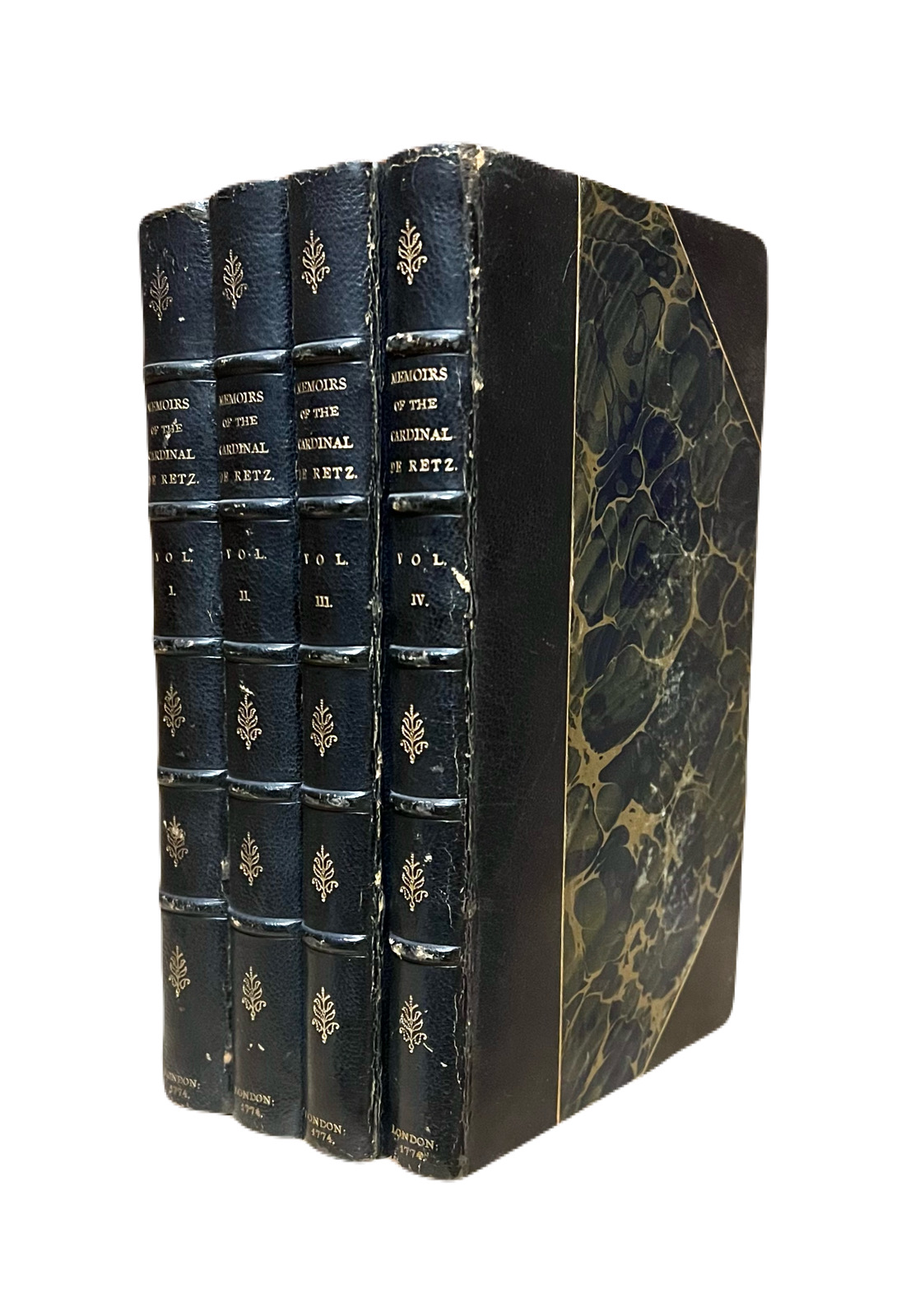 Memoirs of the Cardinal de Retz. Containing the Particulars of His Own Life, with the Most Secret Transactions of the French Court and the Civil Wars. Four Volumes.