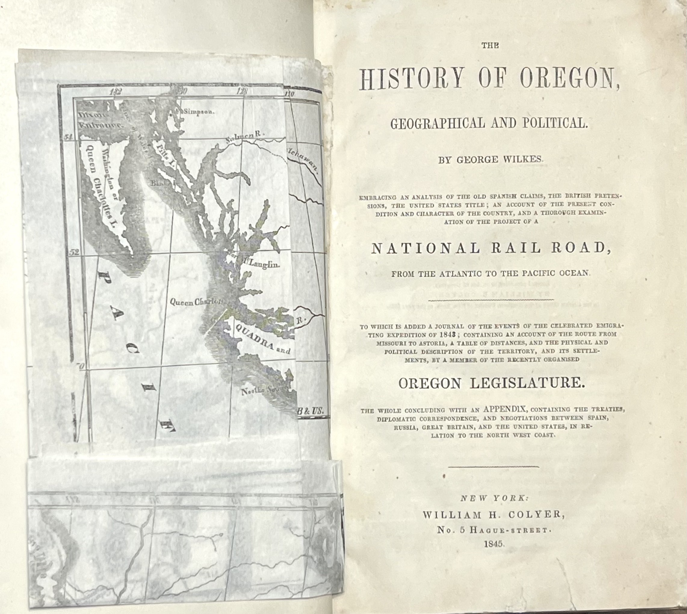 The History of Oregon, Geographical and Political. With an Examination ...