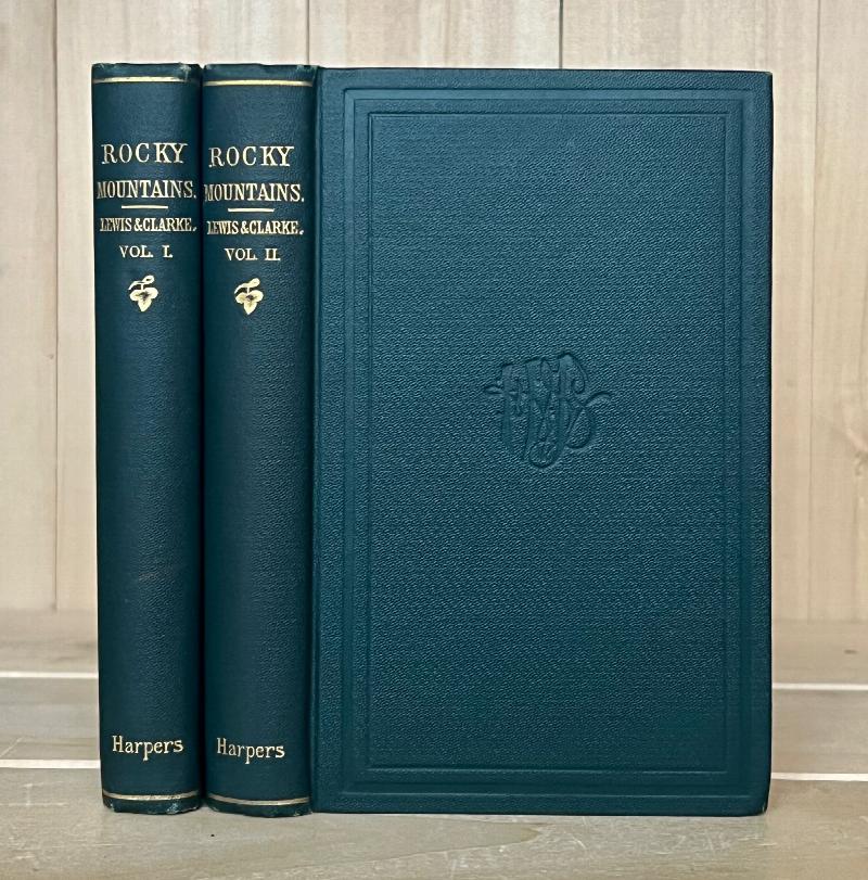 Image for History of the Expedition under the Command of Captains Lewis and Clarke, to the Sources of the Missouri, Thence across the Rocky Mountains, and Down the River Columbia to the Pacific Ocean: Performed during the years 1804, 1805, 1806, by Order of the Government of the United States. Two Volumes.
